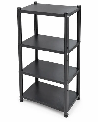 Стеллаж металлический ADIK HOME ROUND S4 50×30×120 см, 4 полки