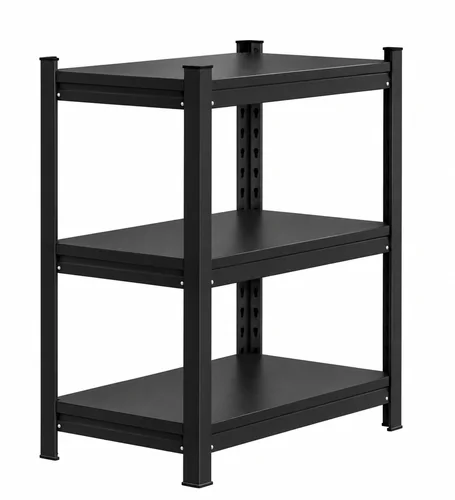 Стеллаж металлический ADIK HOME SLOTTED B3 80×40×80 см, 3 полки